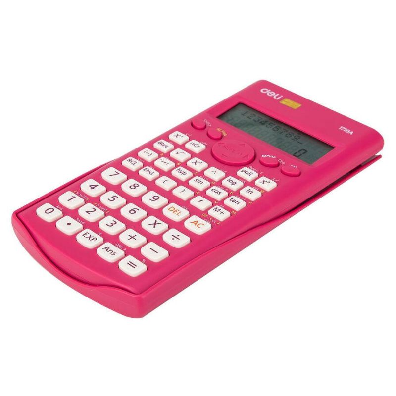 Калькулятор научный Deli E1710A/RED красный 10+2-разр