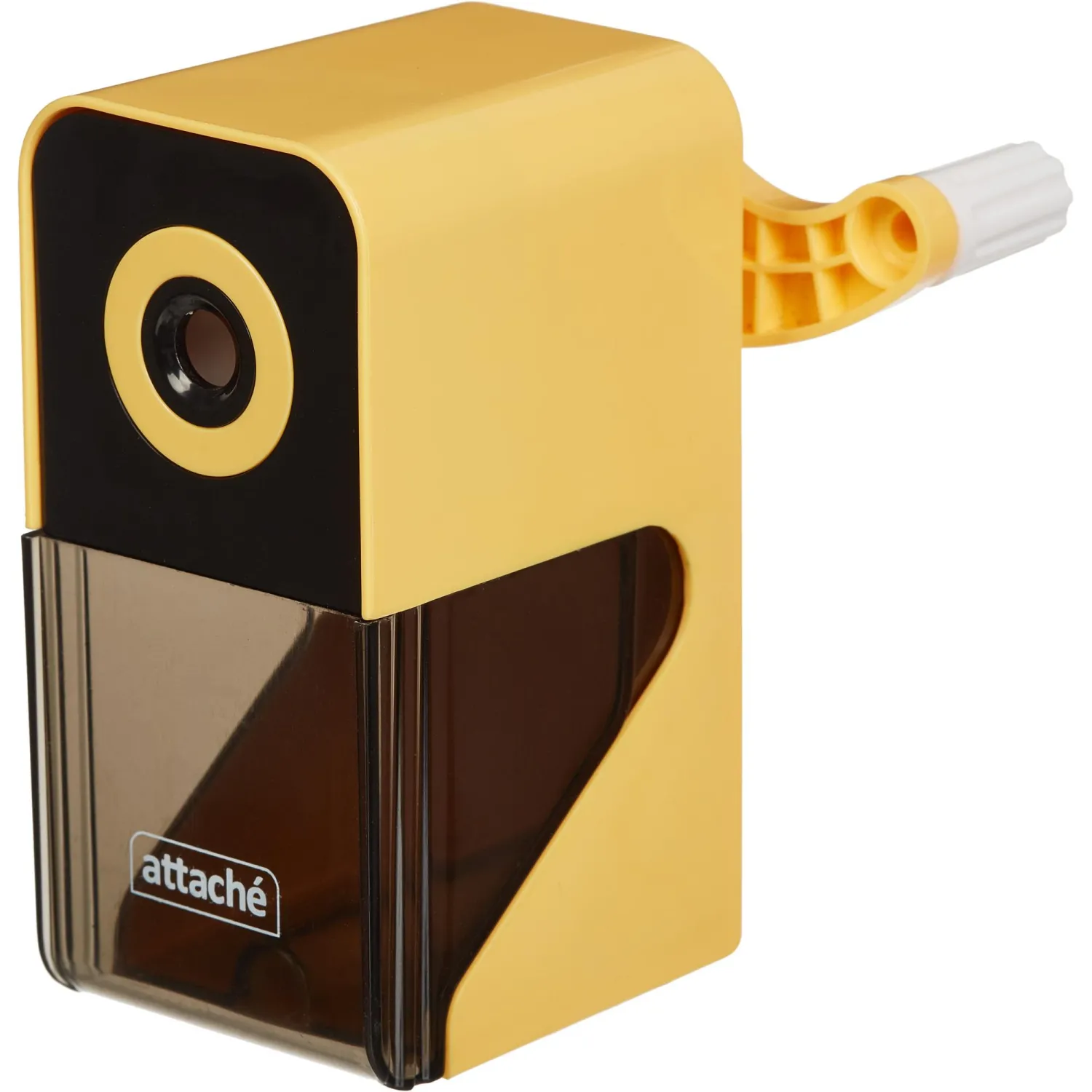 превью Точилка механическая для карандашей Attache Bright Colours желтый корпус