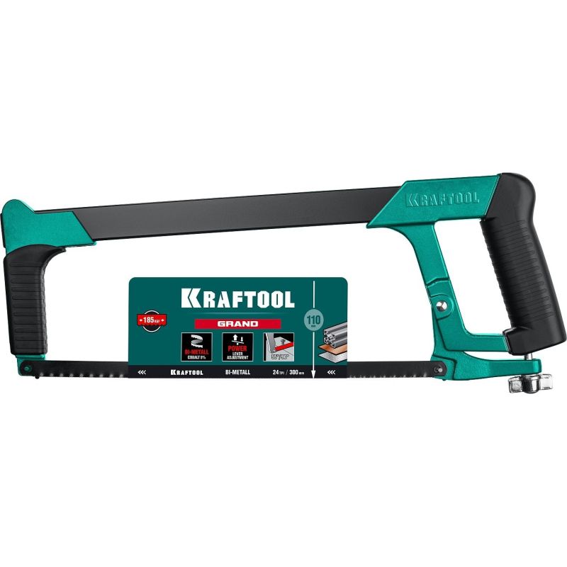 превью Ножовка по металлу KRAFTOOL Super-Kraft 300 мм (15801)