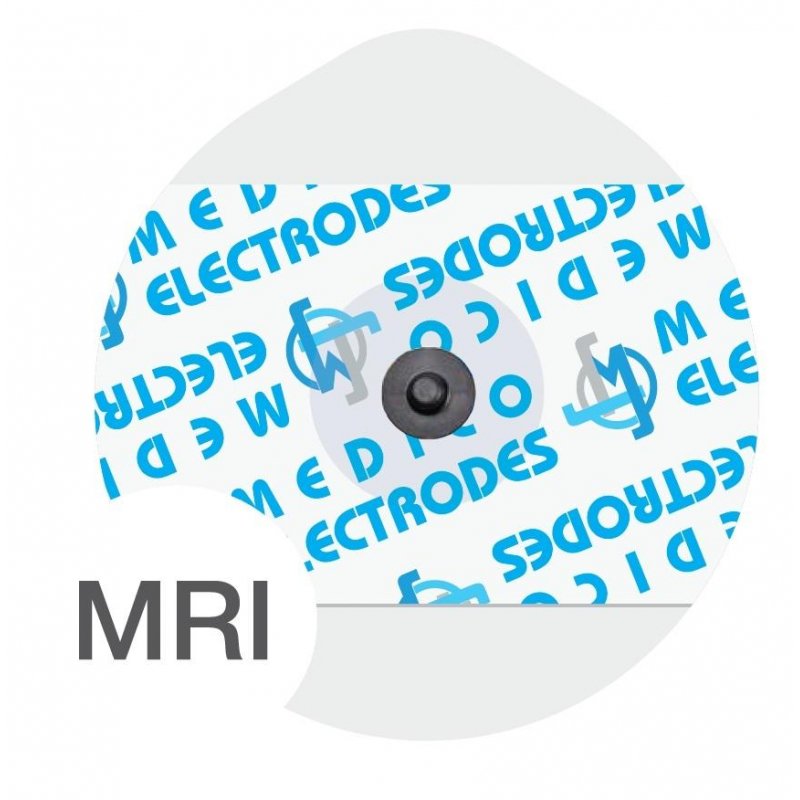 превью Электроды для ЭКГ однораз. 45×42 мм, тв. гель, МРТ, Medico MSGLT-08GRT, 50 шт