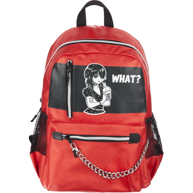 превью Рюкзак №1School Аниме Готик экокожа, красный
