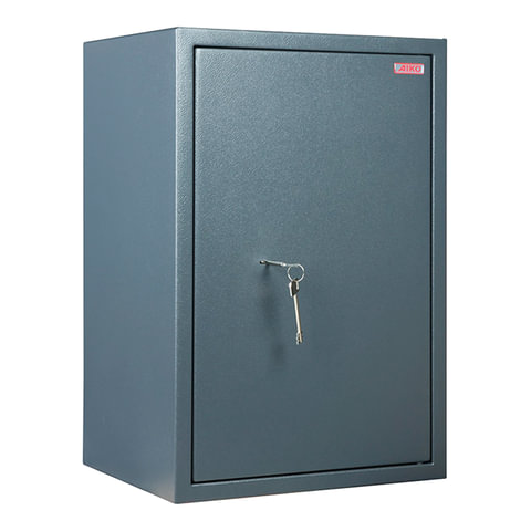 Сейф офисный AIKO «TSN-65Т», 650×435×360 мм, 28 кг, ключевой замок, полка, трейзер, крепление к полу