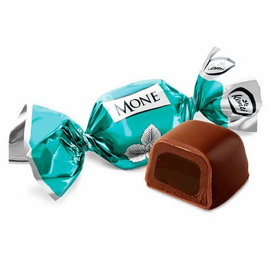 Конфеты KONTI «Моне» вкус трюфель с мятой, 1000 г