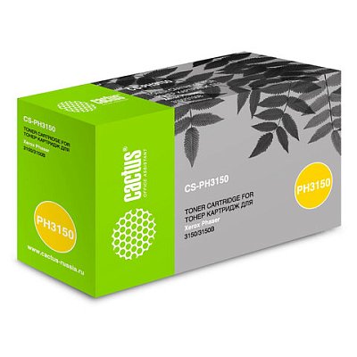 Тонер-картридж CACTUS (CS-PH3150) для XEROX Phaser 3150, ресурс 5000 стр. 