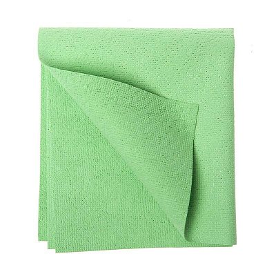 Салфетки хозяйственные HQ Profiline микроволокно 40×35 см 245 г/кв. м зеленые 2 штуки в упаковке