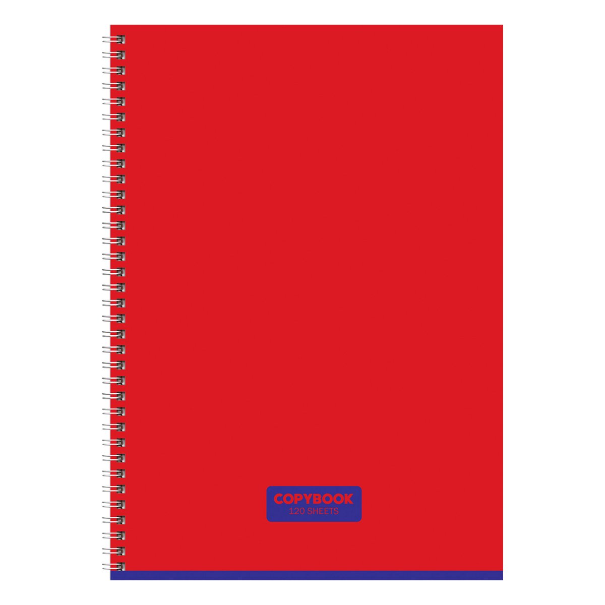 Тетрадь 120л., А4, клетка, на гребне BG «Copybook», глянцевая ламинация