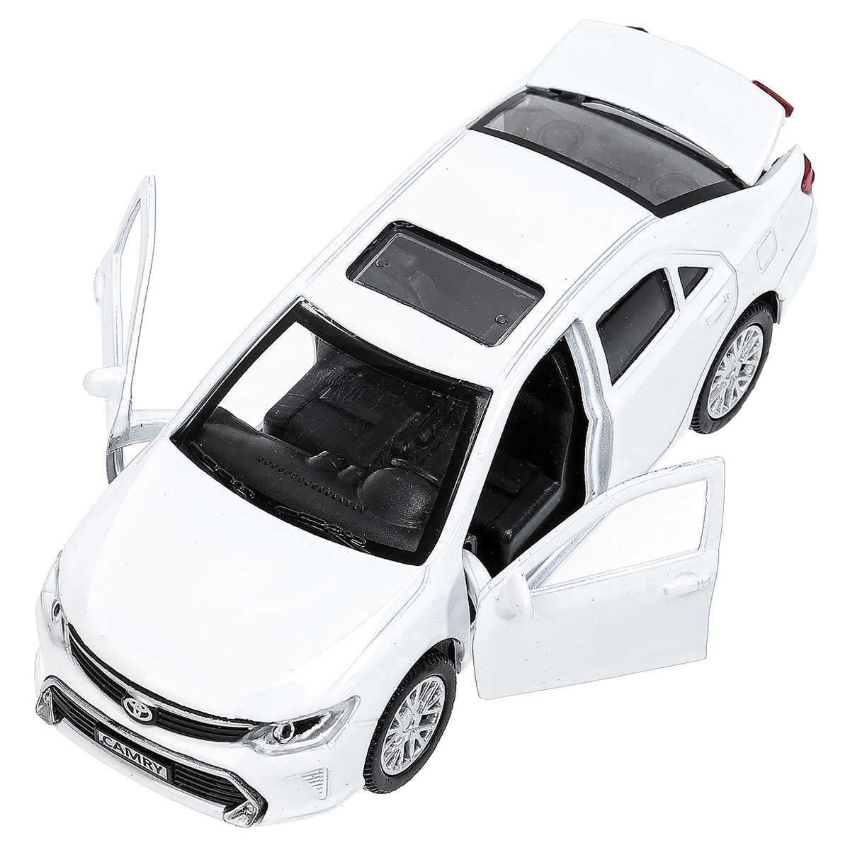Машина игрушечная Технопарк «Toyota Camry», TOYOTA, металл., 12см, белый, инерционная, с подвижными элементами