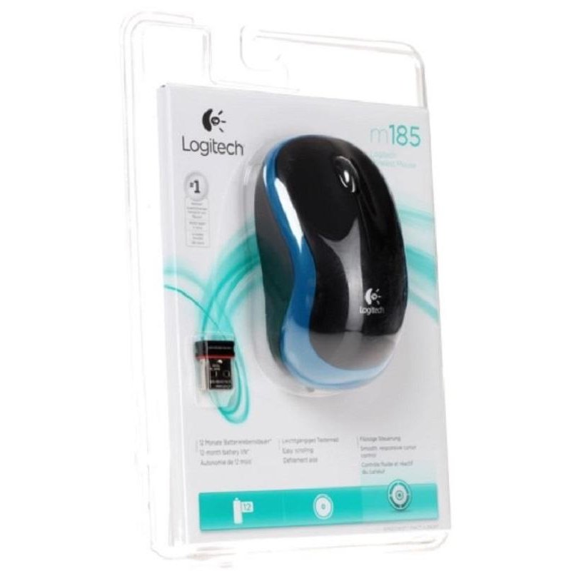 Мышь Беспроводная Logitech M185 Купить