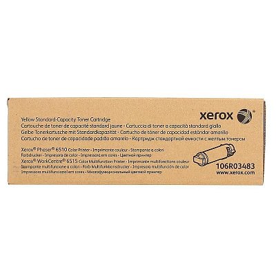 Тонер-картридж Xerox 106R03483 желтый оригинальный