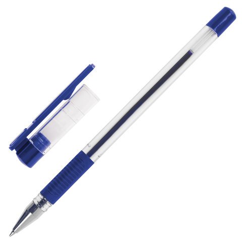 Ручка шариковая с грипом BRAUBERG «X-Writer», СИНЯЯ, узел 0.7 мм, линия письма 0.35 мм