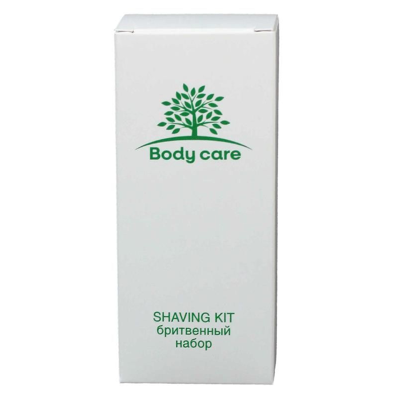Бритвенный набор Luscan Body care картон (крем для бритья, станок, 200 штук в упаковке)