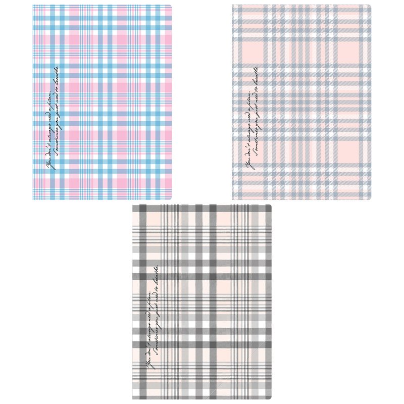 превью Тетрадь 80л., А4, клетка GreenwichLine «Trendy checks», 70г/м2, матовая ламинация
