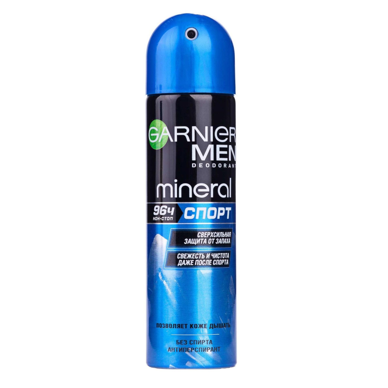 превью Дезодорант-спрей мужской Garnier Mineral Спорт 150 мл