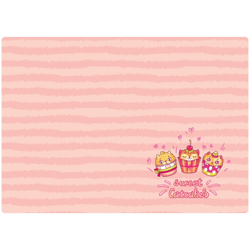 превью Клеенка для уроков труда ArtSpace «Catcakes», 50×70см, ПВХ