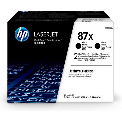 Картридж лазерный HP 87X CF287XD черный оригинальный повышенной емкости