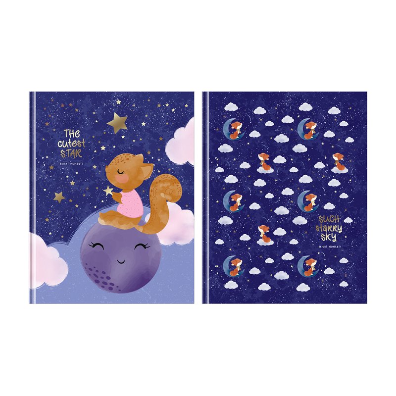 превью Бизнес-блокнот А5, 80л., BG «Sweet dreams», матовая ламинация, тиснение фольгой