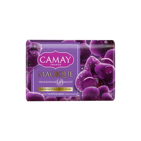 Мыло туалетное 85гр CAMAY «Черная орхидея», ш/к 23629