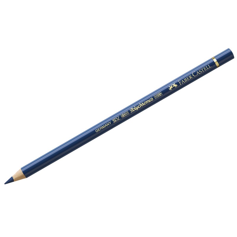 превью Карандаш художественный Faber-Castell «Polychromos», цвет 246 прусская лазурь