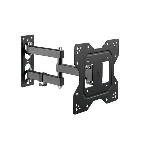 Кронштейн-крепление для ТВ настенный, до 30 кг, VESA 100×100-200×200, 23«-43», черный, SONNEN