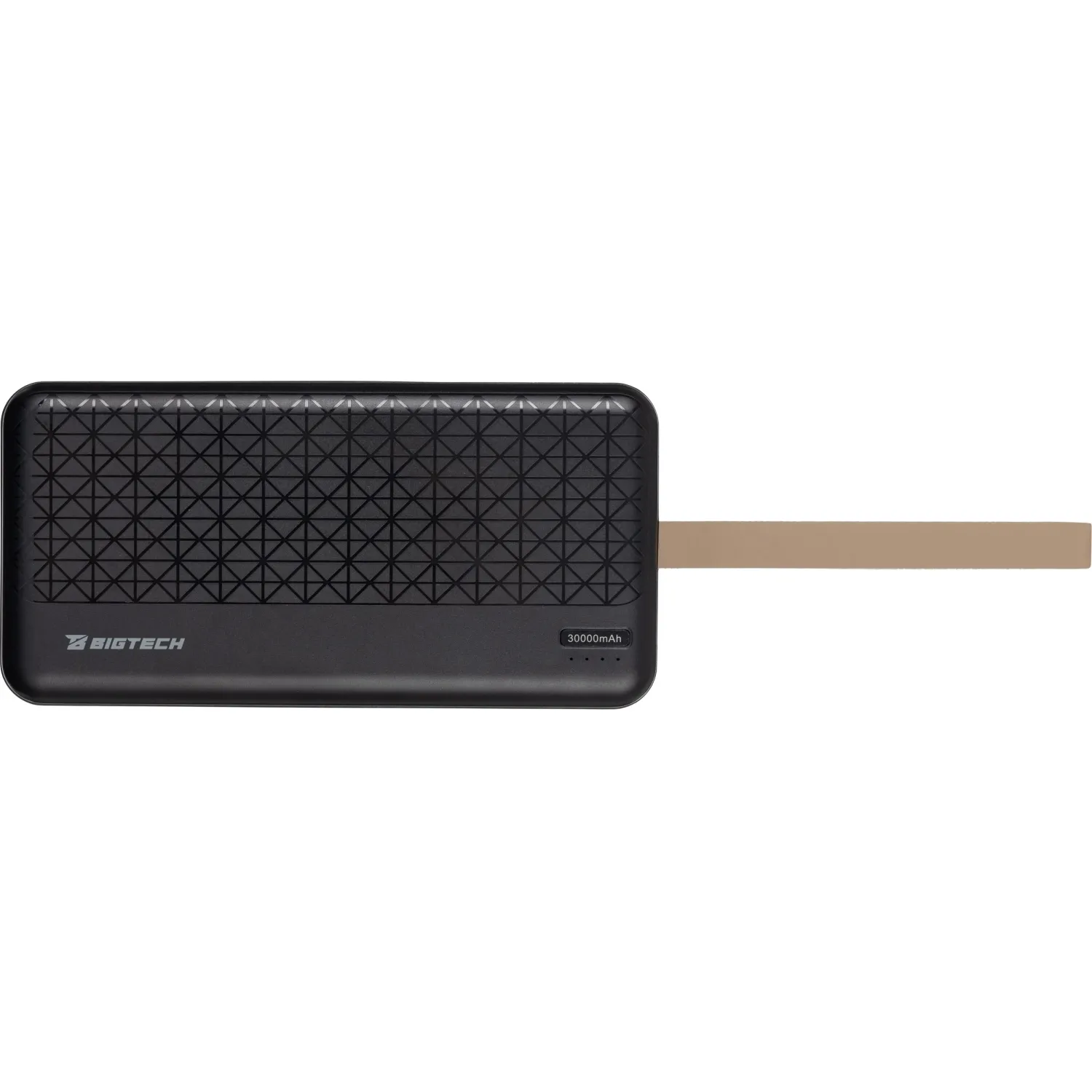 Внешний аккумулятор (power bank) BigTech 30000 мАч 12W чёрный (BT-PB-30-BL-5)