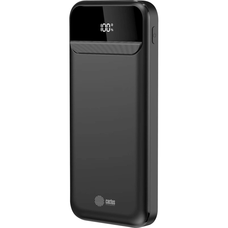 превью Внешний аккумулятор Cactus CS-PBFSCA-10000 10000mAh 4.5A 2xUSB-A/USB-C черн