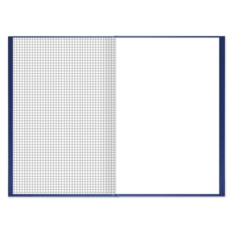 Книга учета 144 л., А4 (200×290 мм), клетка, твердая, бумвинил, блок офсет, BRAUBERG, 130226