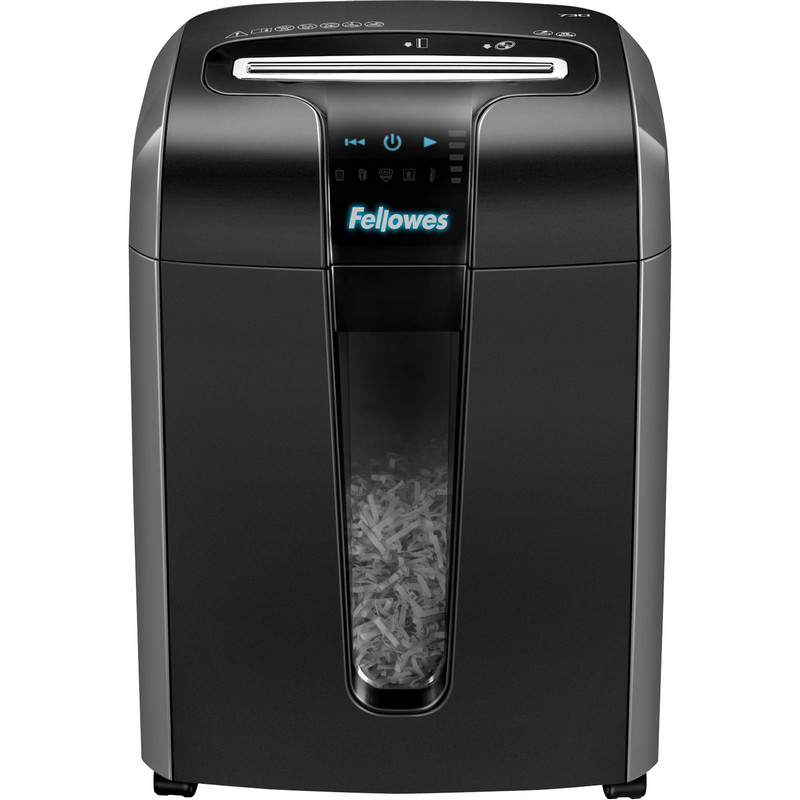 Уничтожитель документов Fellowes Powershred 73Ci, 3ур.секр, 4х38мм, 12лст,