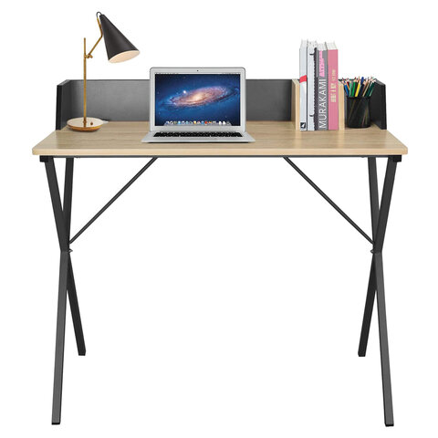 Стол на металлокаркасе BRABIX «LOFT CD-007», 800×500х840 мм, органайзер, комбинированный