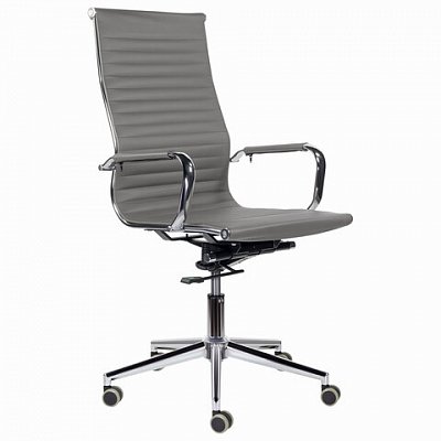 Кресло офисное BRABIX PREMIUM «Intense EX-531»экокожахромтемно-серое532542