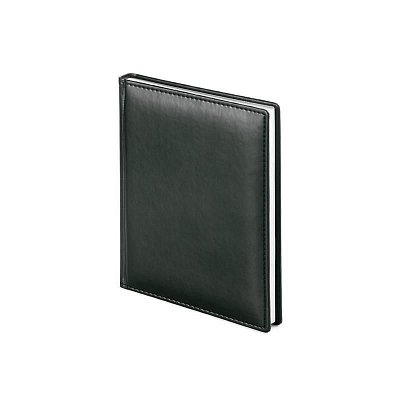 Ежедневник недатированный Attache Velvet искусственная кожа A6+ 136 листов черный (112×155 мм)