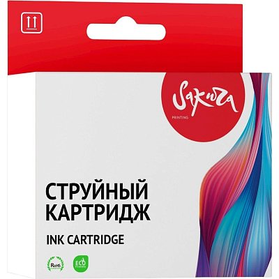 Картридж струйный Sakura №123 F6V16AE цв. для HP DJ 2130/2620/3630