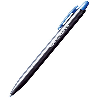 Ручка шариковая автоматическая Crown «Grand Ball» синяя, 0.7мм