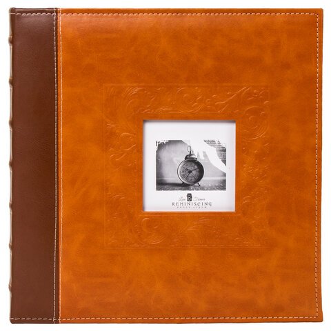 Фотоальбом BRAUBERG «Camel» на 500 фото 10×15 смпод гладкую кожукоричневый391178
