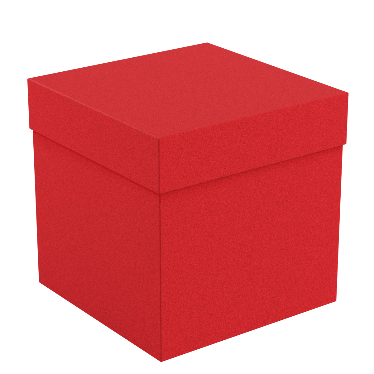 превью Коробка складная подарочная MESHU «Red», (15×15×15см), блестки