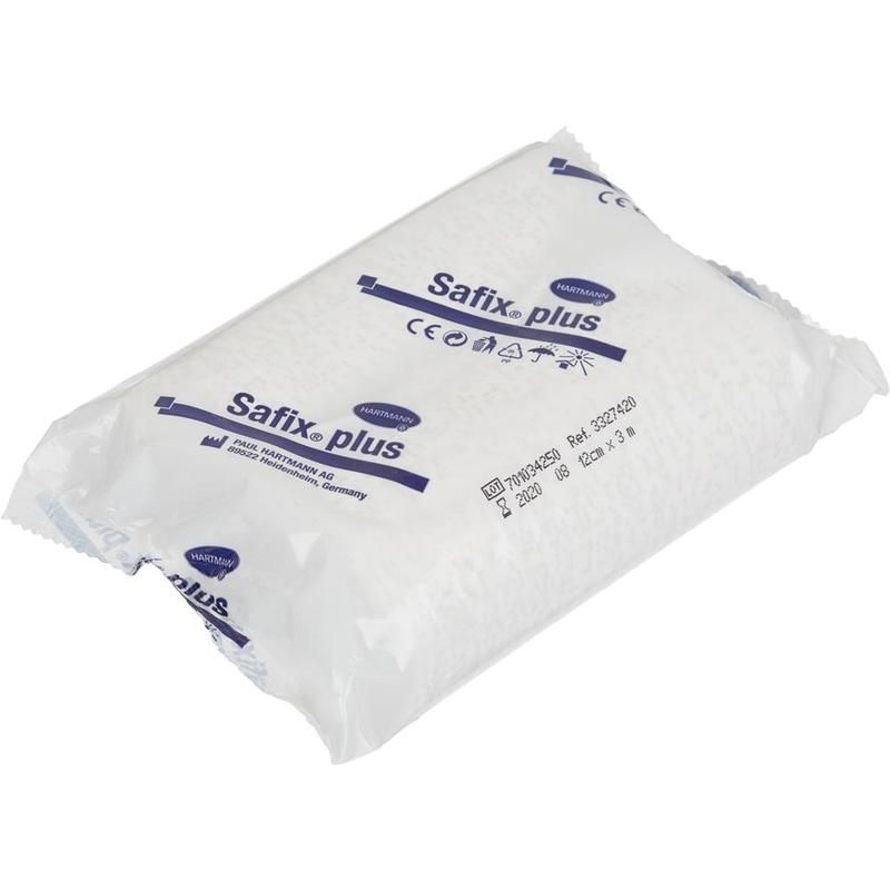 превью Бинт гипсовый Safix plus быстросохнущий 12 см х 3 м (2 штуки в упаковке)