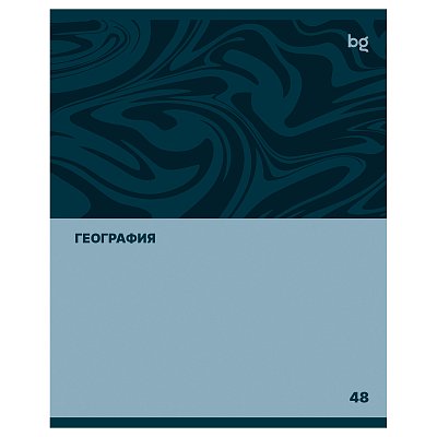 Тетрадь предметная 48л. BG «Single colour» - География, эконом