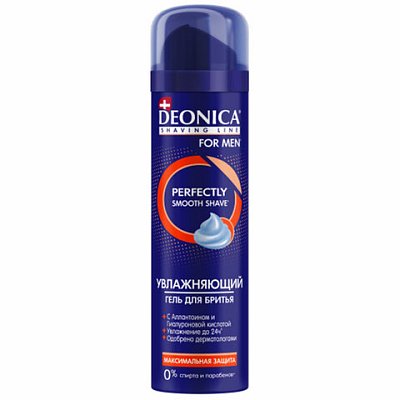 Гель для бритья 200 мл, DEONICA FOR MEN «Максимальная защита»