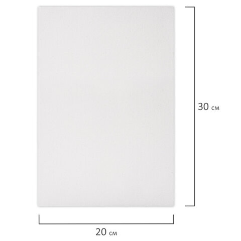 Холст на подрамнике BRAUBERG ART BASIC, 20×30 см, 280 г/м2, хлопок, мелкое зерно, грунт