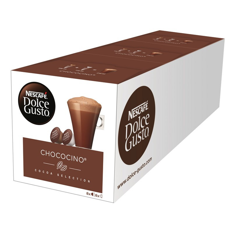 Капсулы для кофемашин NESCAFE DOLCE GUSTO шоколад Чокочино 16x270gг.