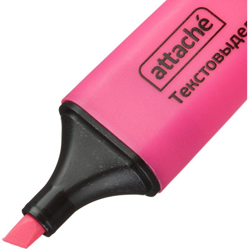 Текстовыделитель Attache Colored розовый (толщина линии 1-5 мм ...