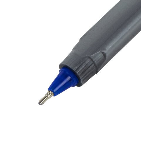 Ручка шариковая масляная STAFF EVERYDAY OBP-290, СИНЯЯ, трехгранная, узел 0.7 мм, линия письма 0.35 мм