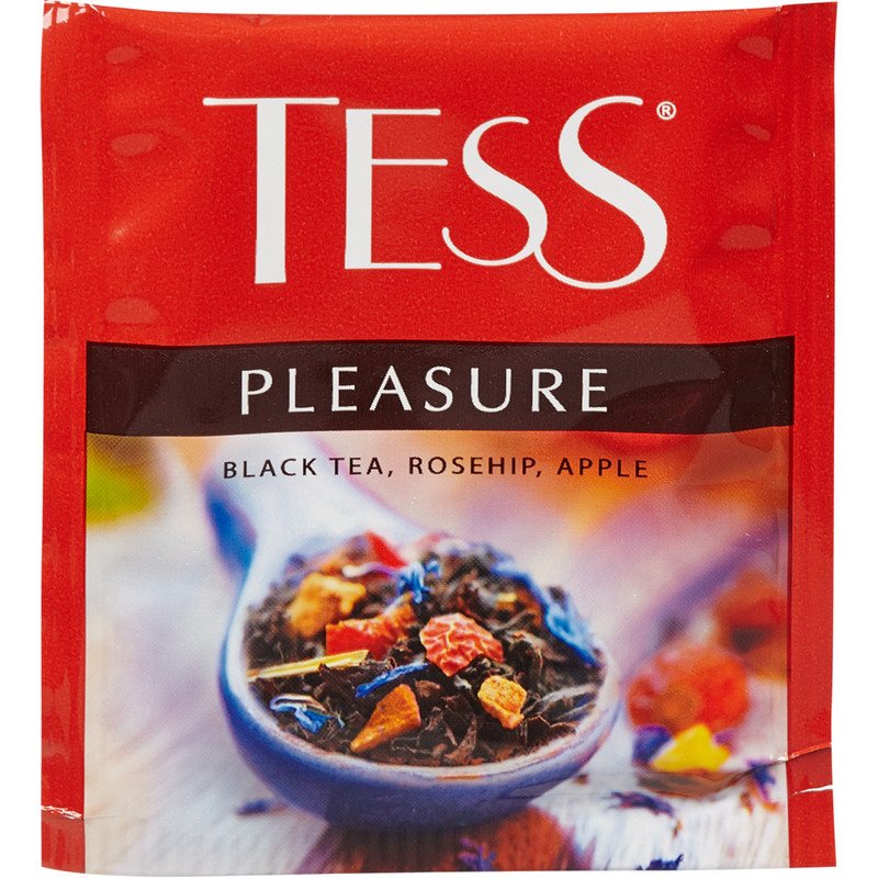 Чай черный ТЕSS Pleasure с фруктовыми добавками, 25 пакетиков