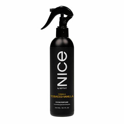 Освежитель воздуха, парфюм для дома и офиса 300 мл, NICE by SEPTIVIT «Tobacco&Vanilla»