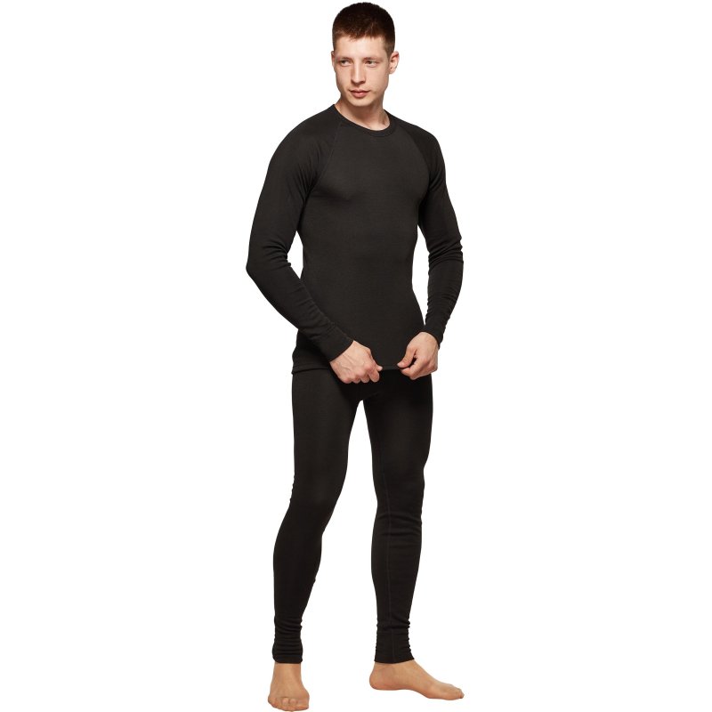 Термофутболка с дл. рукавом муж. чер. Activ-25 р-р 52