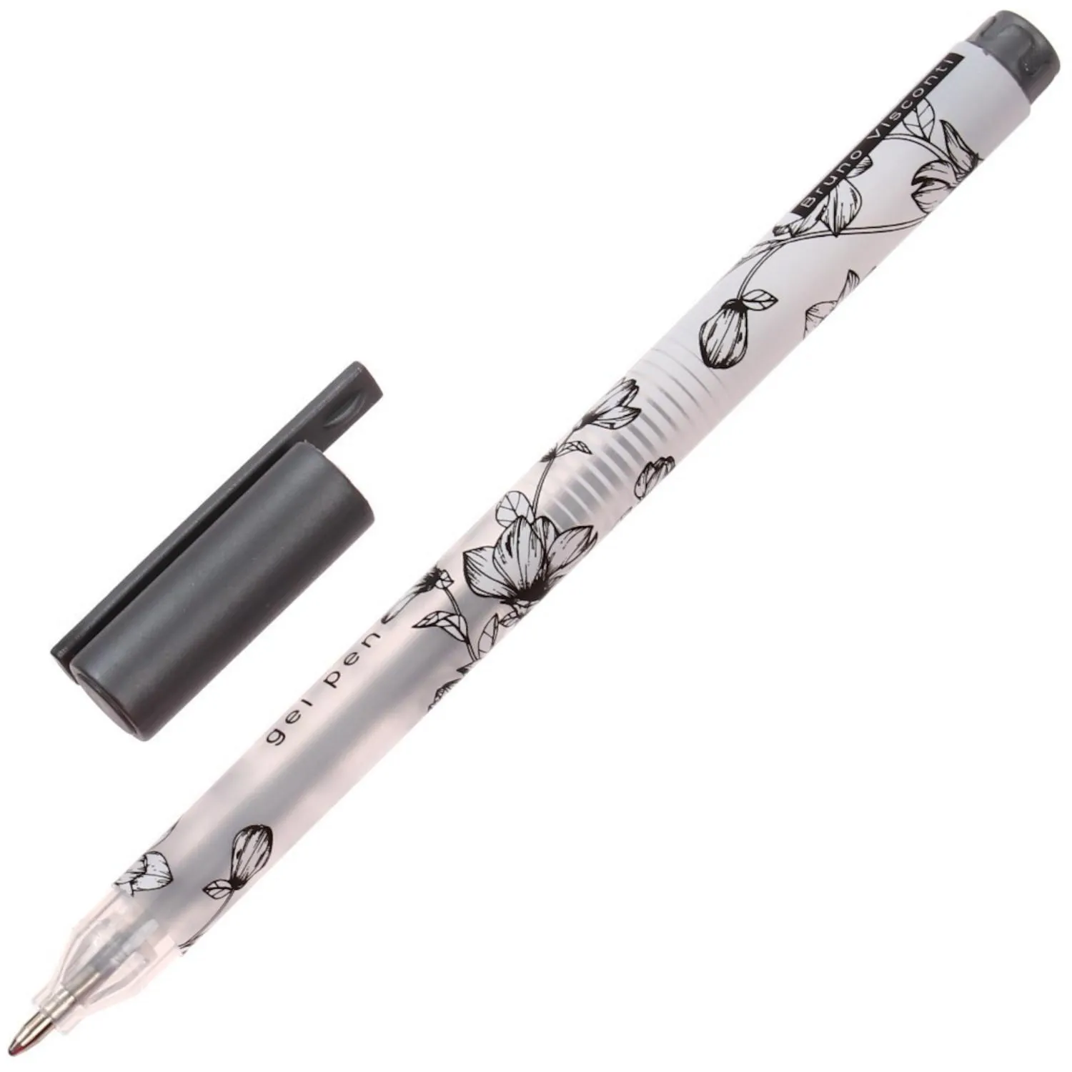 превью Ручка гелевая Sketch&Art UniWrite.Silver серебристая толщина линии 0.8 мм