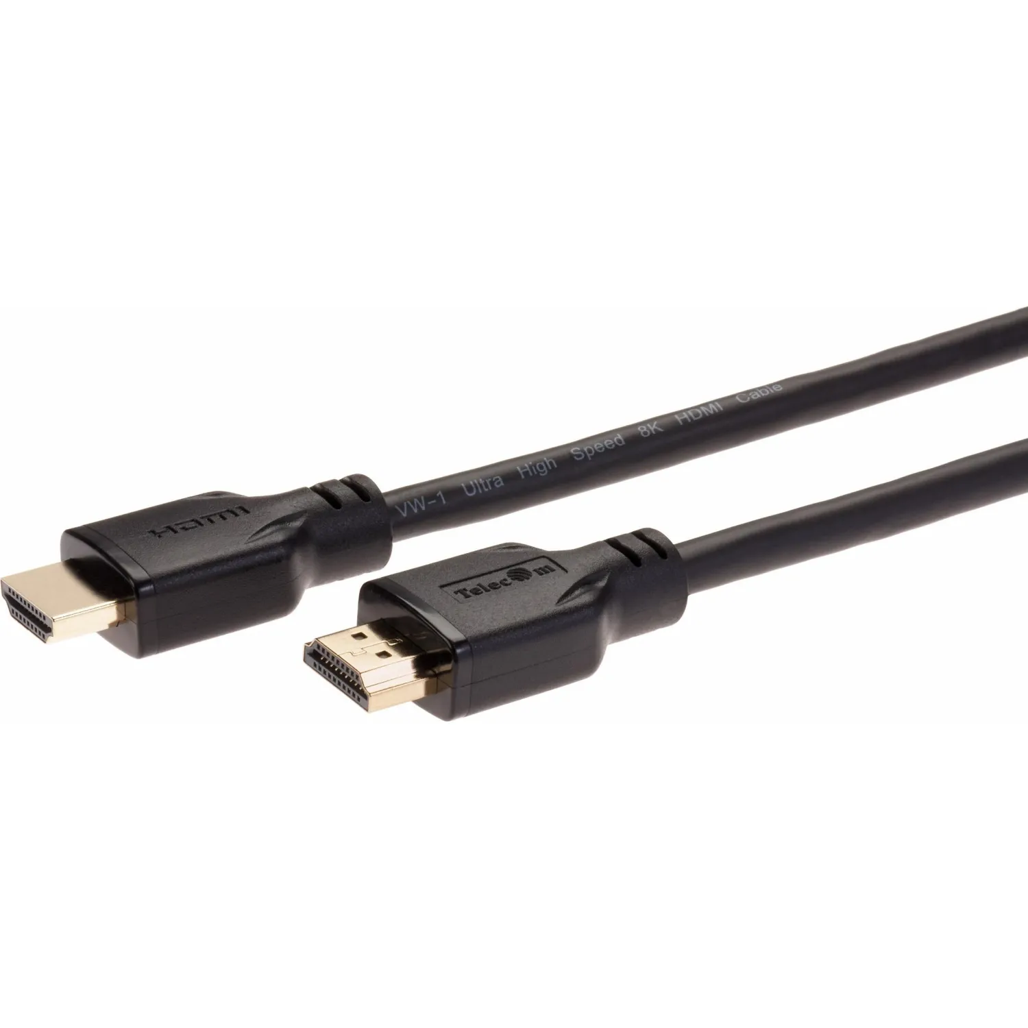 Кабель HDMI 19M/M, ver. 2.1, 8K@60 Hz 1.5m, медь, Telecom TCG255-1.5M