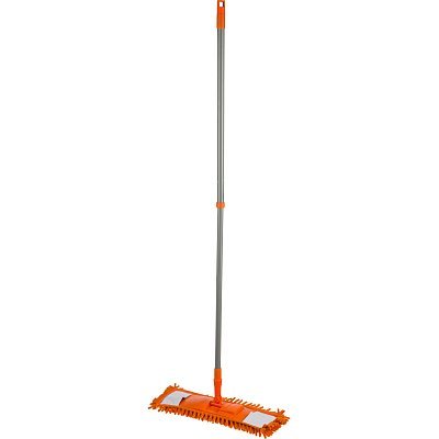 Швабра флаундер 40×10см с насадкой синель длина рукоятки 67-120см HD1027A