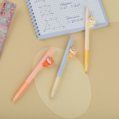Карандаш механический MESHU «Cute dog», 0.7мм, ассорти, с топпером