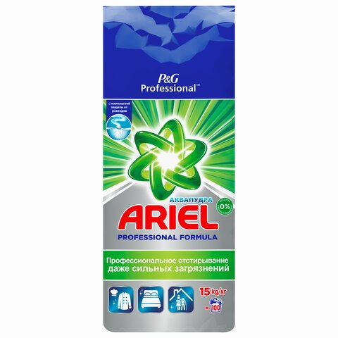 превью Порошок стиральный автомат Ariel Expert для белого белья 15 кг