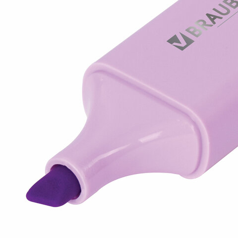 Текстовыделитель BRAUBERG «ORIGINAL PASTEL», ЛАВАНДОВЫЙ, линия 1-5 мм